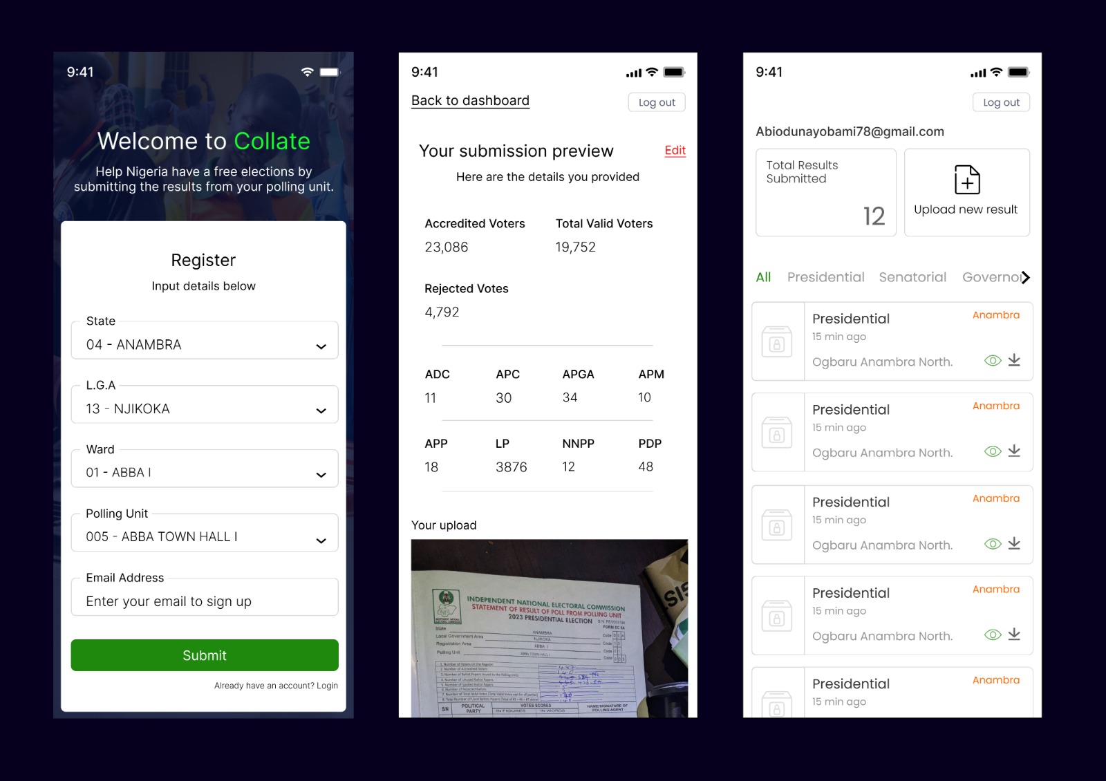 Solving for transparent elections in Nigeria - my brief return to product building